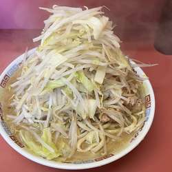 大ラーメン　ヤサイカラメ