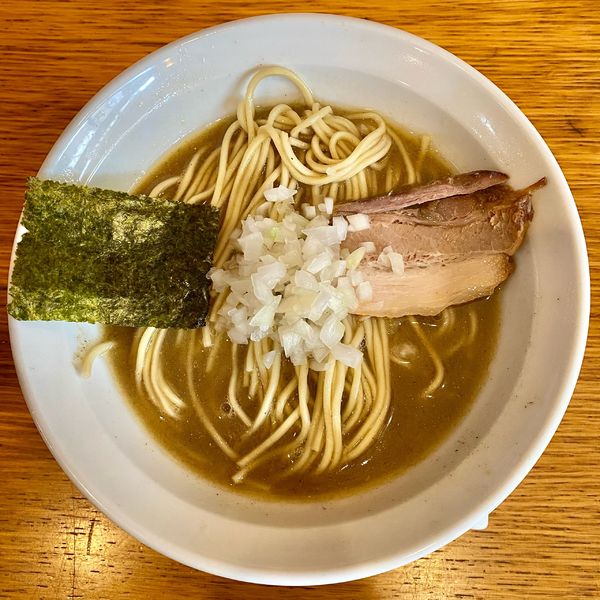 「煮干しそば」@煮干そば とみ田の写真