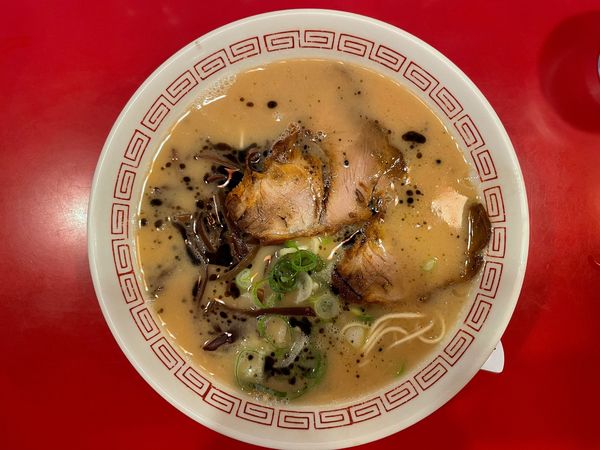 「熊本ラーメン」@ラーメン 赤組の写真