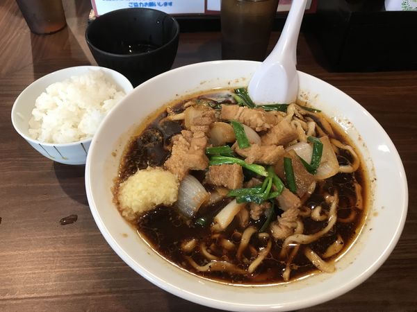 「スタ満ソバ」@元祖スタミナ満点らーめん すず鬼 熊谷うえちゃん店の写真