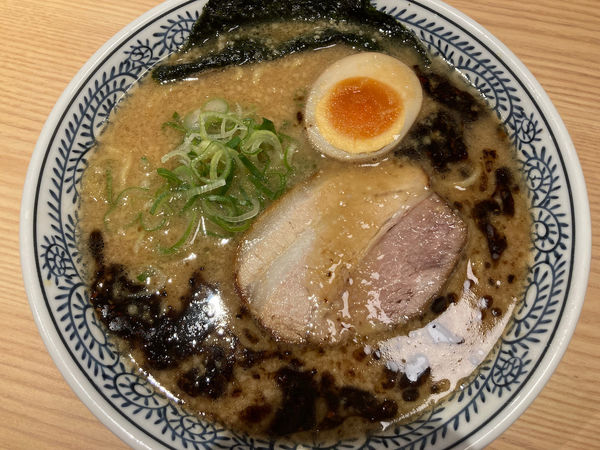 「黒熟成とんこつラーメン チャーハン餃子セット 1133円」@丸源ラーメン 日立店の写真