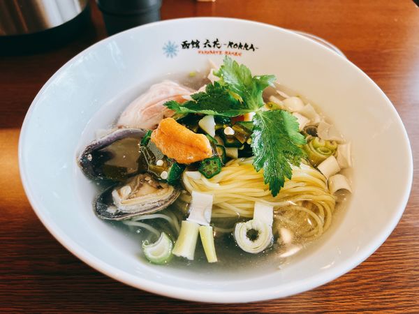 「青の洞窟〜BLUE清湯 海鮮エディション 冷」@六花 -Rokka-の写真