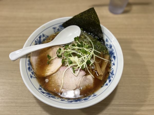「本日限定　平目アラとカキと真鯛アラ出汁ラーメン1200円」@覆めん 花木の写真