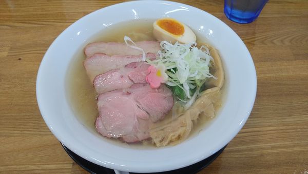 「特製白醤油そば¥1150-」@麺彩 こはねの写真