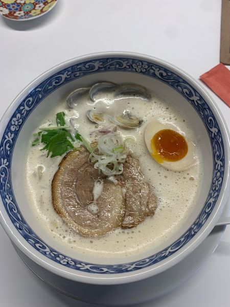 「魚介鶏白湯ラーメン」@鶏白湯そば 江むらの写真