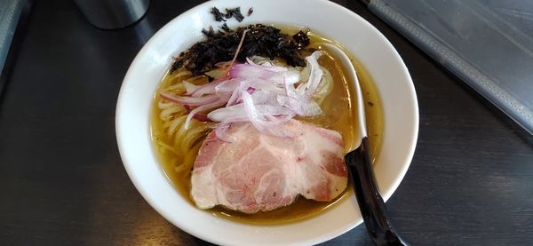 「冷やし煮干しそば（塩）」@陽はまたのぼるの写真