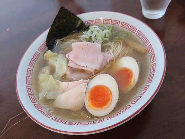 「塩醤油煮干し 松 950円」@中華そば いち松の写真