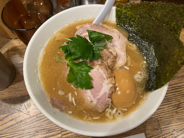 「特製平子煮干そば」@新橋 纏の写真