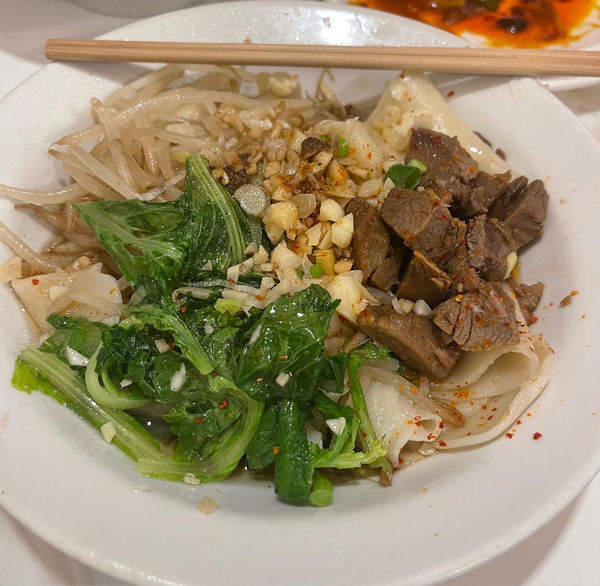 「ビャンビャン麺」@味坊の写真