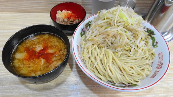 「つけめん（1,000円）＋ギルティ（150円）」@夢を語れ 八王子の写真