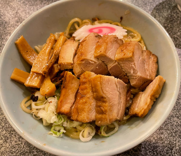 「チャーシューあぶらーめん」@あぶら〜亭 桜上水本店の写真