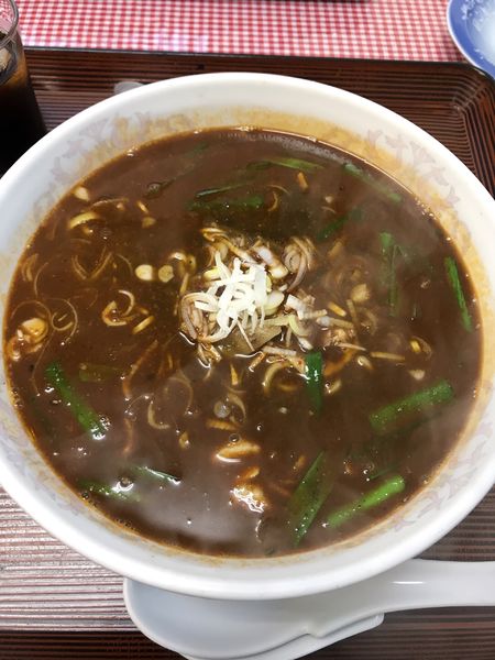 「黒ゴマタンタンメン」@中国料理 亮華楼の写真