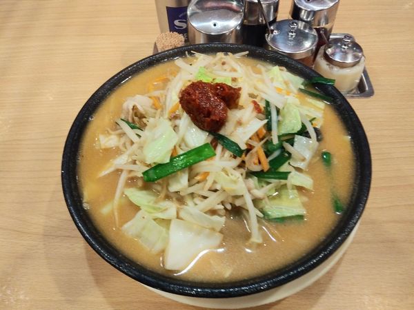 「野菜味噌ラーメン特盛　800円」@大志軒 富田店の写真