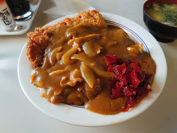 「カツカレー」@やぶはら食堂の写真