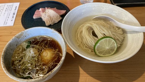 「特製昆布水つけ麺」@麺屋 さくら井の写真