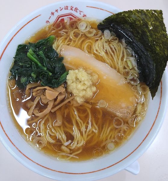 「生姜醤油（朝ラーメン）」@ラーチャン専門 我武者羅 蒲田店の写真