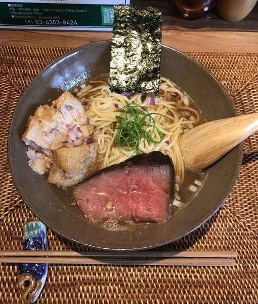 「夢にでてきた中華そば¥1500」@Dad's Ramen 夢にでてきた中華そばの写真