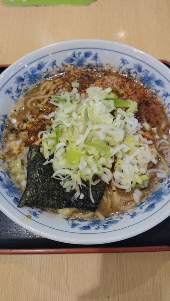 「中華そば+ネギ増し」@次念序 モラージュ菖蒲店の写真