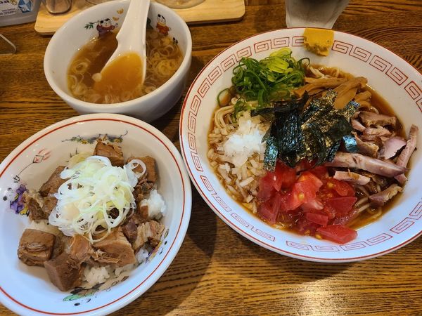 「冷やし中華」@支那ソバ おさだの写真