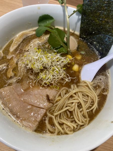 「限定 八丁味噌+玉子1140」@支那そば 孤高の写真