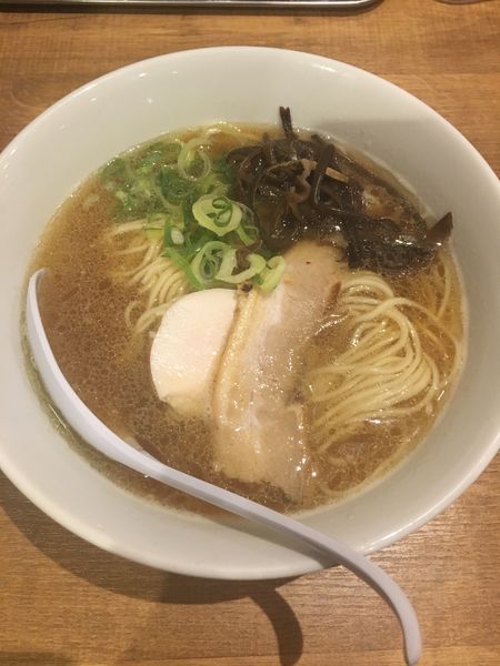 「あご出汁鶏そば　醤油(750円)」@麺屋 こいけの写真
