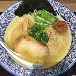 梅　あっさり　鶏そば(850円)