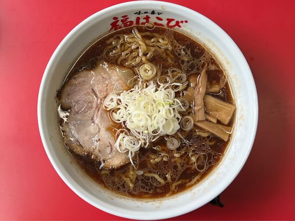 「醤油ラーメン」@福はこび 姪浜本店の写真