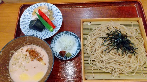 「【数量限定】くるみだれせいろ(¥1,200)」@しののめヌードルの写真