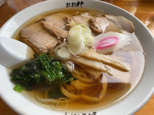 「ラーメン」@青竹手打ちラーメン おお竹の写真