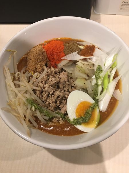 「マーボーラーメン(900円)激辛・シビれ2」@マーボーラーメン44の写真