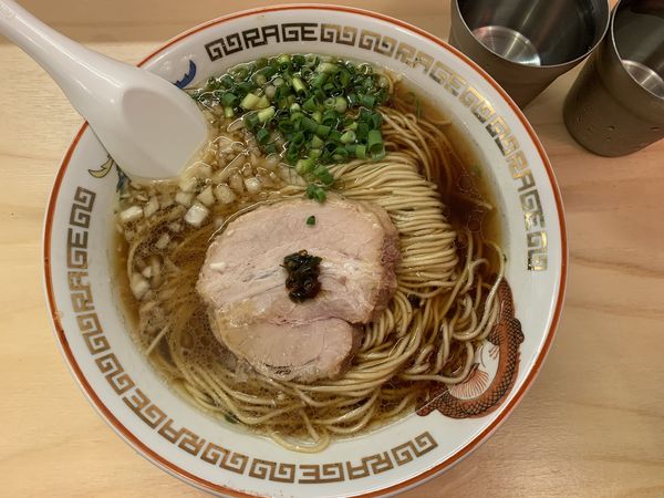 「腕刀そば　850円」@麺尊RAGE中野腕刀の写真