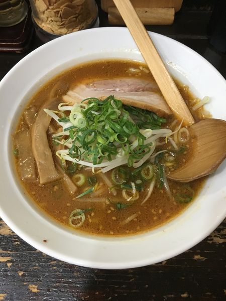 「赤味噌(680円)」@無双 門前仲町店の写真