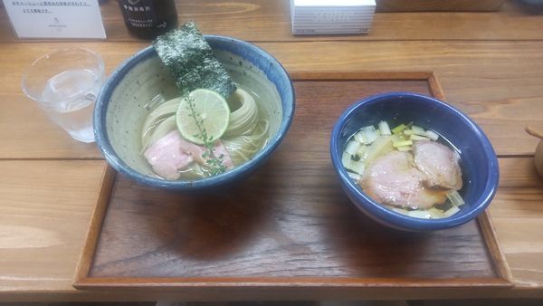「昆布水つけ麺（醤油）」@YOKOKURA STOREHOUSEの写真