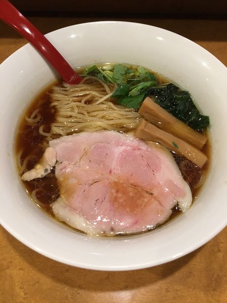 「鶏油醤油らーめん(780円)」@麺屋 紅の写真