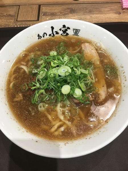 「煮干醤油ラーメン(750円)」@つけめん あの小宮の写真