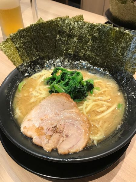 「のりラーメン」@横浜家系ラーメン 武骨家 相模大野店の写真