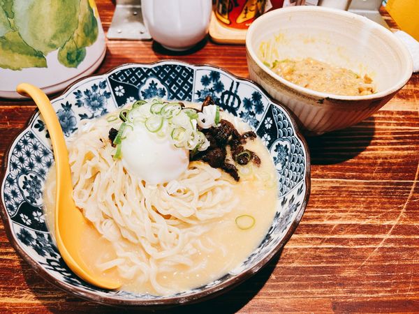 「NATTO」@ビーフラーメン&つけ麺 シゲジンの写真