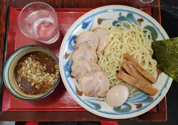「麦わら濃厚つけ麺」@らーめん麦わらの写真