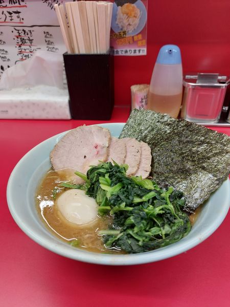 「武将ラーメン並」@家系らーめん 武将家の写真