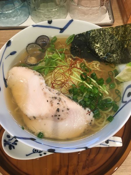 「大和　しじみらーめん　醤油(910円)」@麺や 空月の写真
