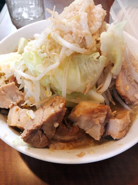 「ラーメンとくず肉」@ラーメン どんの写真