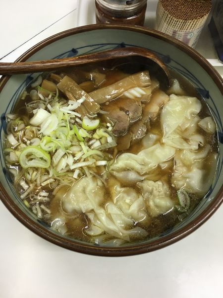 「ワンタンメン(650円)」@若松家の写真