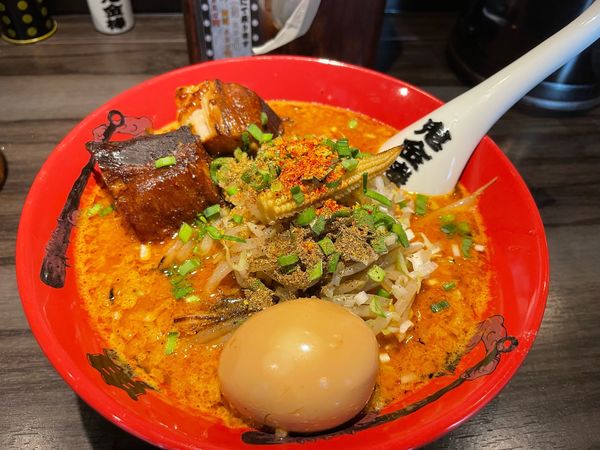 「特製カラシビ味噌ラーメン」@カラシビ味噌らー麺 鬼金棒の写真