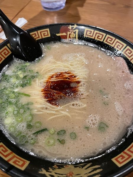 「豚骨ラーメン」@一蘭 浅草店の写真