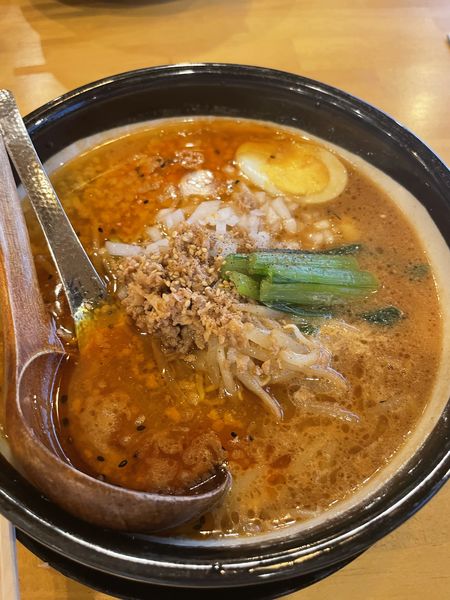 「味噌坦々麺」@味噌ラーメン専門店 日月堂 東川口店の写真