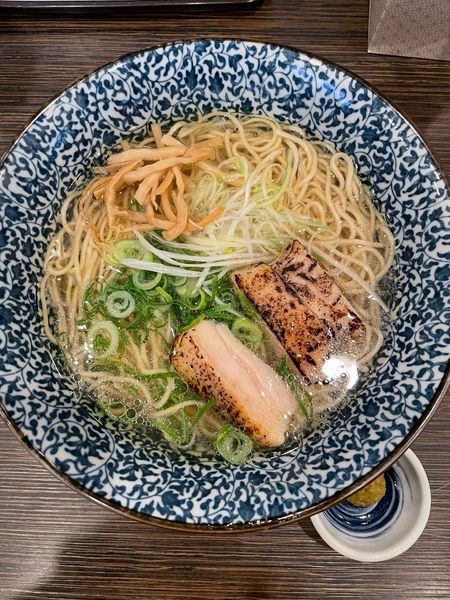 「あっさり鶏そば(750円)」@鶏そば 一瑳の写真