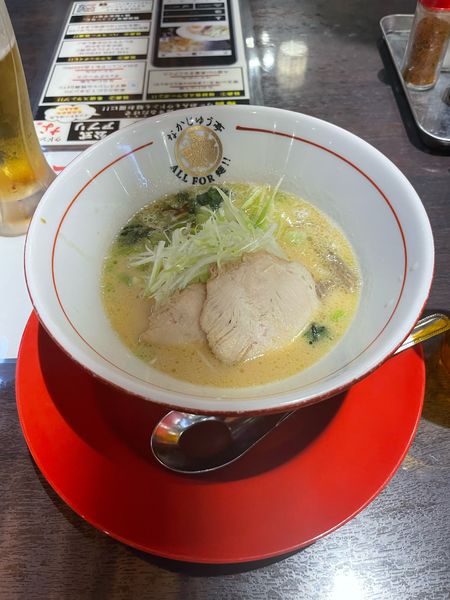 「鶏白湯らぁめん」@らーめんや なかじゅう亭 高崎オーパ店の写真