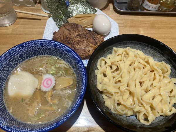「特製つけ麺1230」@つけ麺 はま紅葉の写真