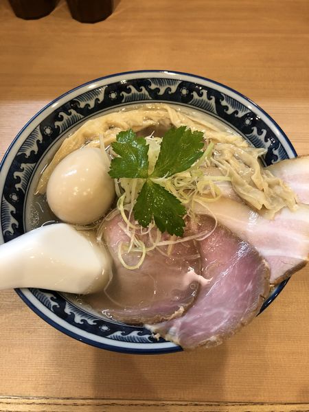 「特製塩らぁ麺1000円」@麺屋 なおとの写真