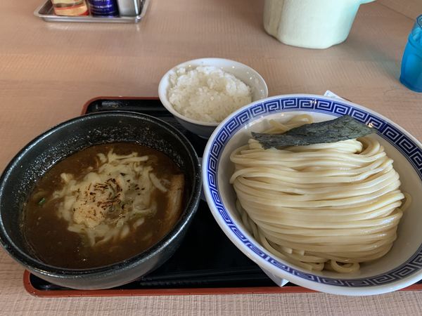 「チーズカレーつけ麺」@大勝軒てつの写真